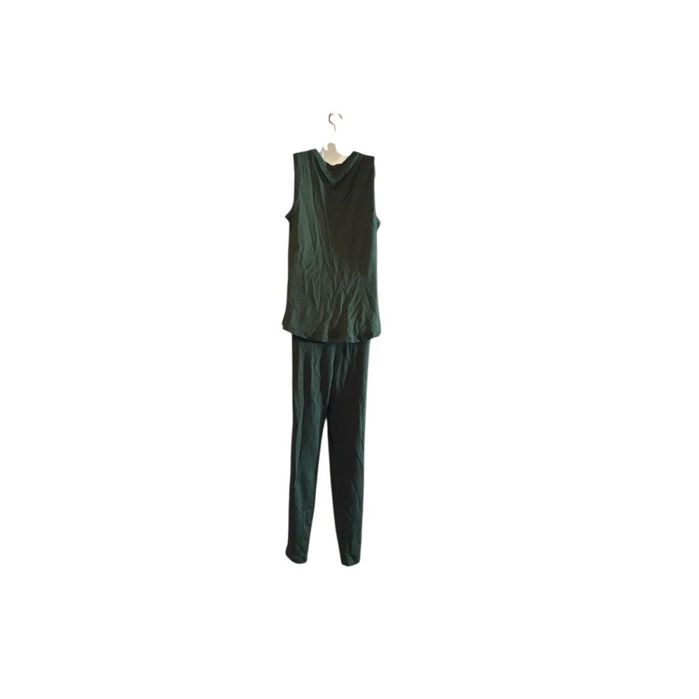 Cabi Green Split Back Jumpsuit - image 3